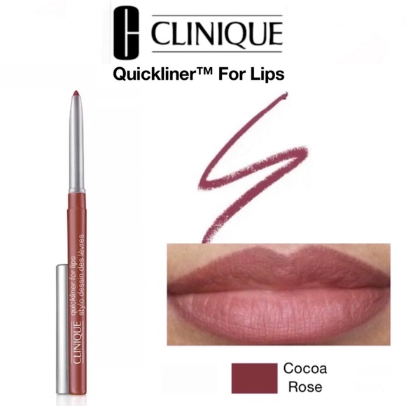 Clinique Makeup Clinique Quickliner For Lips Cocoa Rose 28 Poshmark